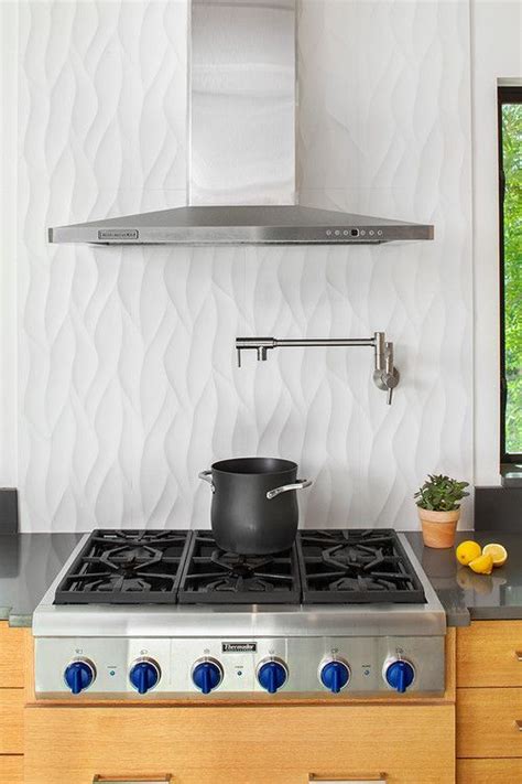 Vertical surfaces have a significant influence in a design scheme. Why You Should Consider a Vertical Tile Backsplash ...