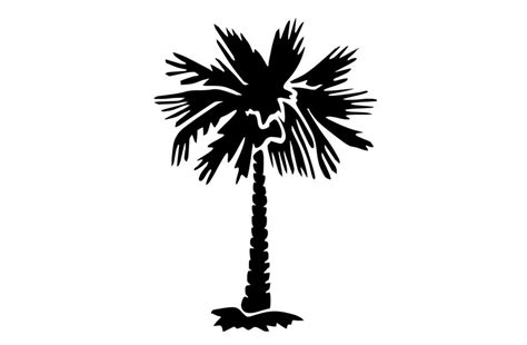 Palmetto Tree And Crescent Moon Clipart Clipart Best