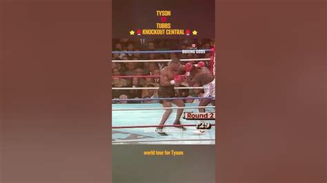 Mike Tyson One Punch Ko Youtube