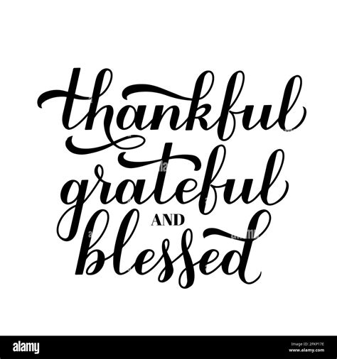 Blessed Thankful Grateful Cut Out Stock Images And Pictures Alamy