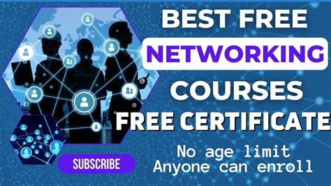 Free Networking Courses With Certificates Best Free Online Networking