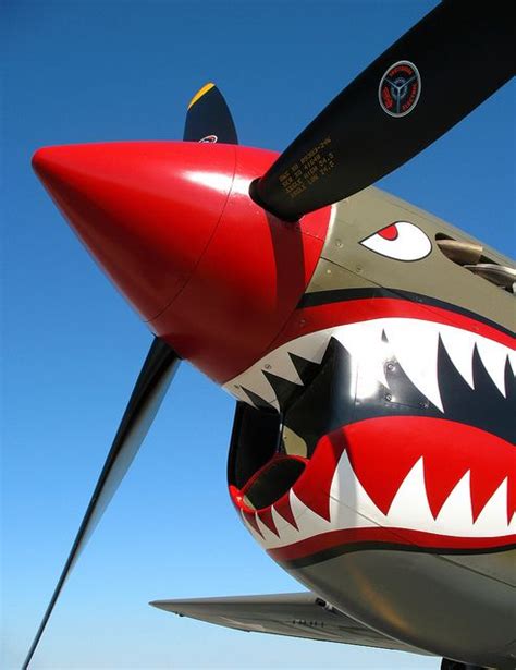P40 Wwii Fighter Planes Aircraft Art Wwii Airplane