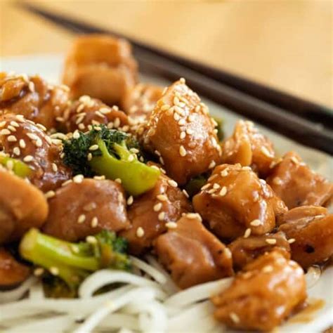 Sesame Chicken With Broccoli Taste And Tell