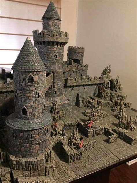 Pin By Ola Wagner On Modell Model Castle Castle Project Wargaming Terrain