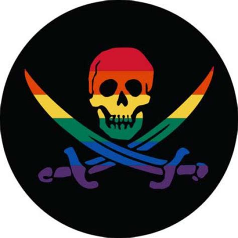 Pride Pirate Buttons