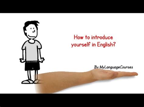 After greeting each other, they begin by asking simple personal questions. How to introduce yourself in English - part 1 - job ...