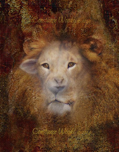 Lion Lamb Face Prophetic Art Of Constance Woods