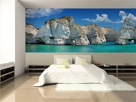 Greek Islands Wall Mural Jungle And Tropical Wallpaper Murals