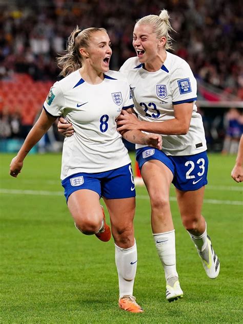 Georgia Stanway And Alessia Russo England Fifa World Cup Football Soccer Fifa World