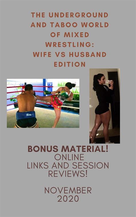 the underground and taboo world of mixed wrestling wife vs husband edition plus online links