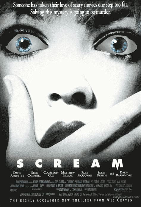 Scream 1996  Scream Movie Horror Movies Best Movie Posters