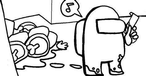 Dessin De Among Us A Colorier / 50 Coloriages D Among Us 2 Coloriage