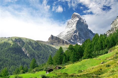 スイスアルプス マッターホルンの風景 スイスの風景 Beautiful 世界の絶景 美しい景色
