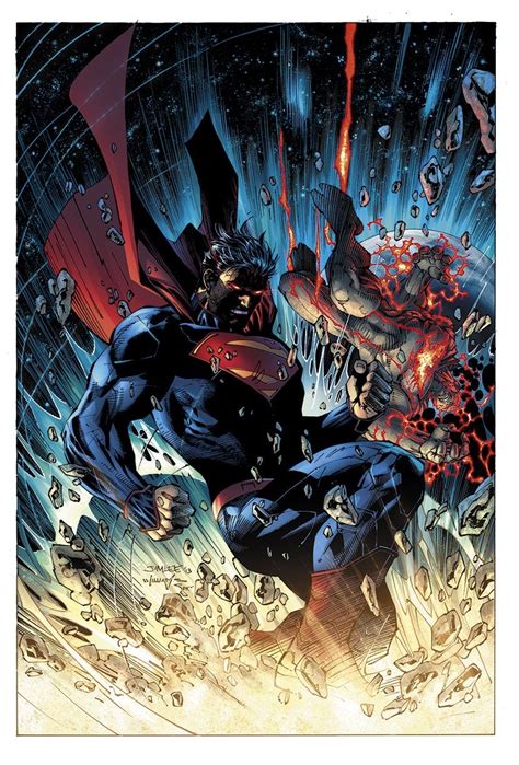 Superman Unchained 6 Cover Art By Jim Lee Comicbookart