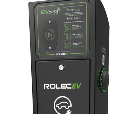 Rolec Ev Autocharge Ev Opencharge Charging Pedestal With 2 X 32a Type 2