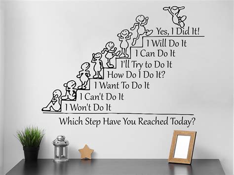 Which Step Have You Reached Today Motivation Quote Wall Etsy