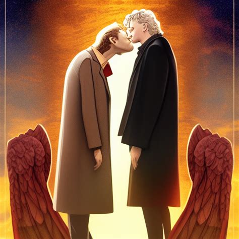 In The Upcoming Good Omens Season 2 Will Aziraphale And Crowley Kiss Each Other Or Otherwise