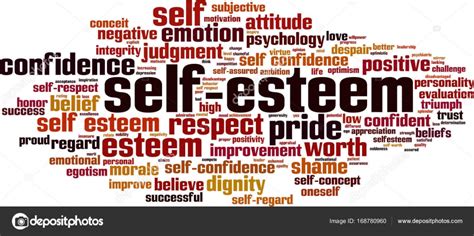 Self Esteem Word Cloud Stock Vector Image By ©boris15 168780960