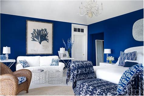 Bright Blue Wall Paint Living Room Blue Bedroom Walls Blue Rooms