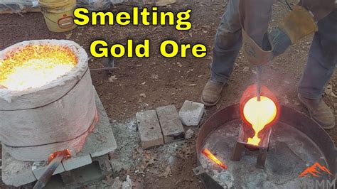 Smelting Gold Concentrates Youtube
