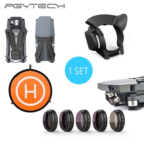 Pgytech 1 Set Include 75cm Fast Fold Landing Pad And Propellers Motor