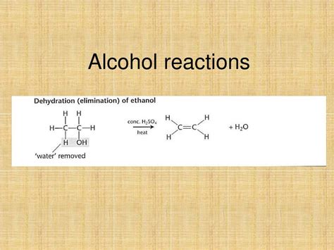 Ppt Alcohol Reactions Powerpoint Presentation Free Download Id3914237