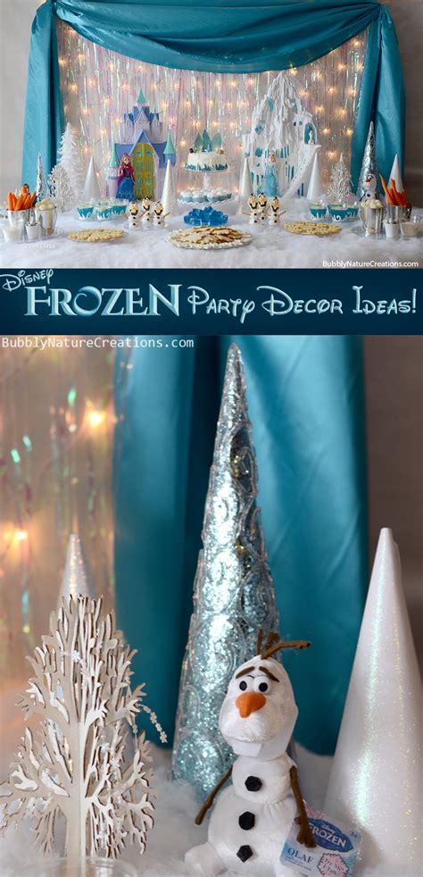 Disney Frozen Party Decor Ideas ⋆ Sprinkle Some Fun