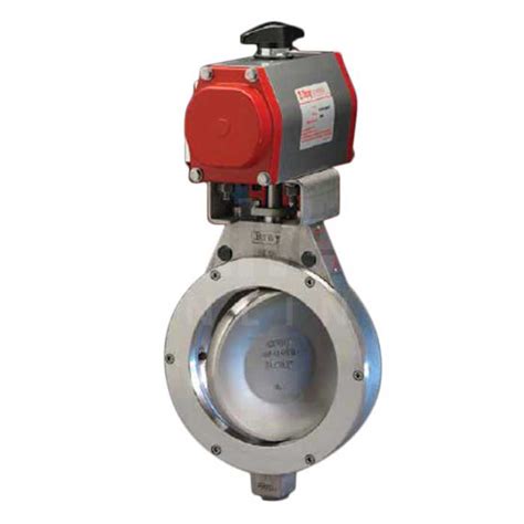 Bray Pneumatic Actuated Butterfly Valve Series 40 Double Offset