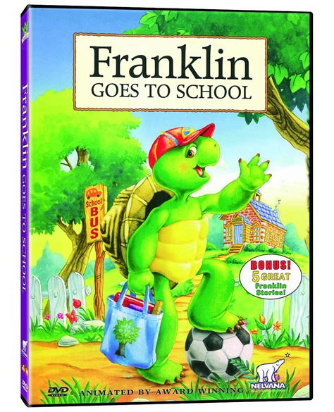 Franklin Goes To School Dvd 2004 New