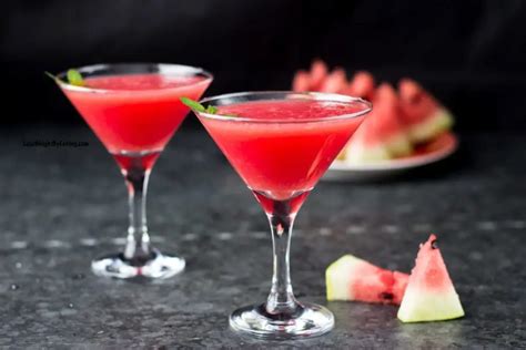 Low Calorie Watermelon Martini Lose Weight By Eating