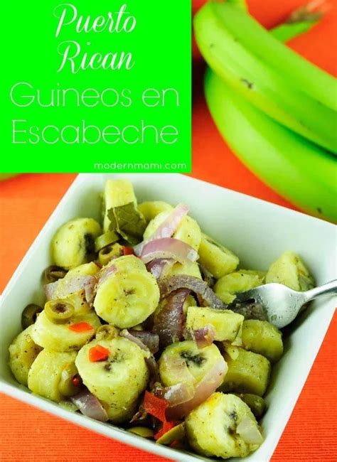 Guineos En Escabeche Puerto Rican Green Banana Salad Great