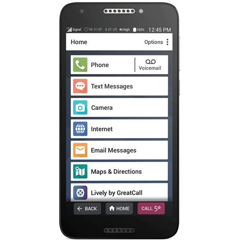 Jitterbug Smart 2 Easy To Use 55 Smartphone For Seniors