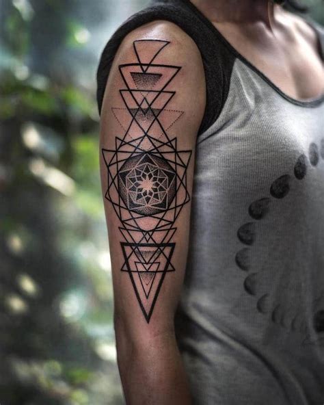 Sacred Geometric Tattoo Art Translates Natures Mathematics On Skin
