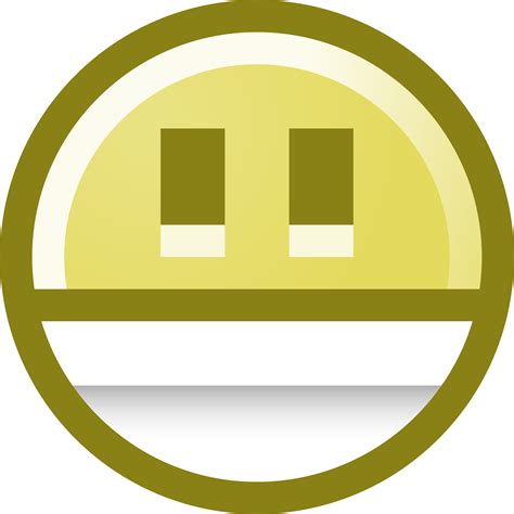 Free Big Grin Smiley Face Clip Art Illustration