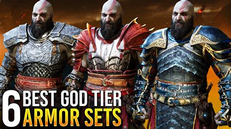 Top 6 Best Armor Sets How To Get Them In God Of War Ragnarok YouTube