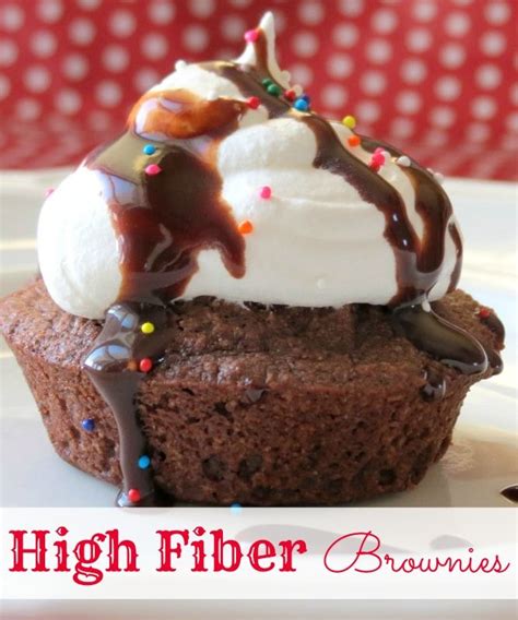 White flour is refined, so you'll be getting an overall healthier 6. High Fiber Brownies | Recipe | Fiber brownie recipe, Brownie recipes, High fibre desserts