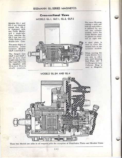 Eisemann Gl Series Magnetos Service And Parts Manual