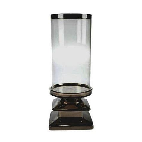 Glass Designer Round Hurricanes Pillars Candle Holder At Rs 1200piece