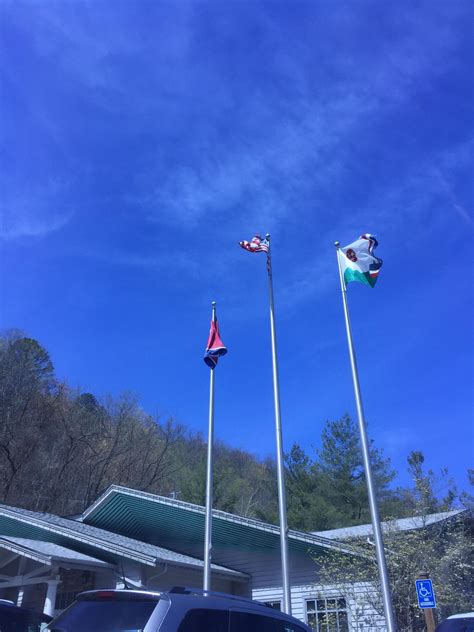 What Is The Flag On The Right Located At Gatlinburg Tn Welcome