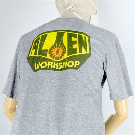Alien Workshop 1990 Og Logo Skate T Shirt Heather Grey Skate