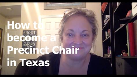 How To Become A Precinct Chair In Texas YouTube