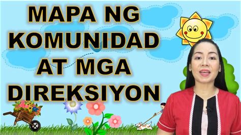 Araling Panlipunan Quarter Week Melc Based Mapa Ng Komunidad At Direksiyon Youtube