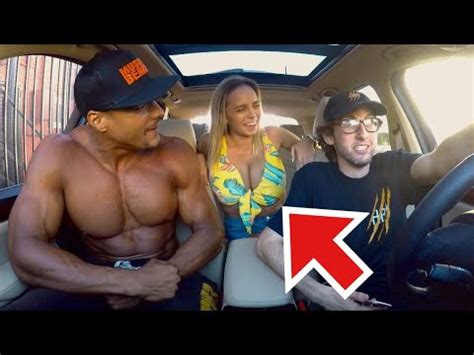 Body Builder Shocked By Rapping Uber Driver Part Youtube