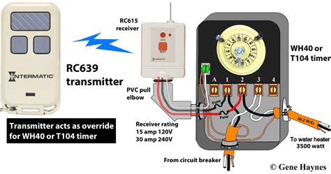 How To Wire Intermatic T104 And T103 And T101 Timers