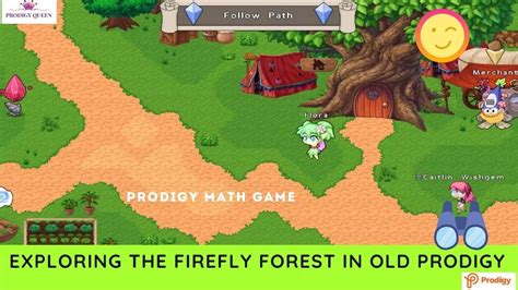 Prodigy Math Game Exploring Firefly Forest In Old Prodigy