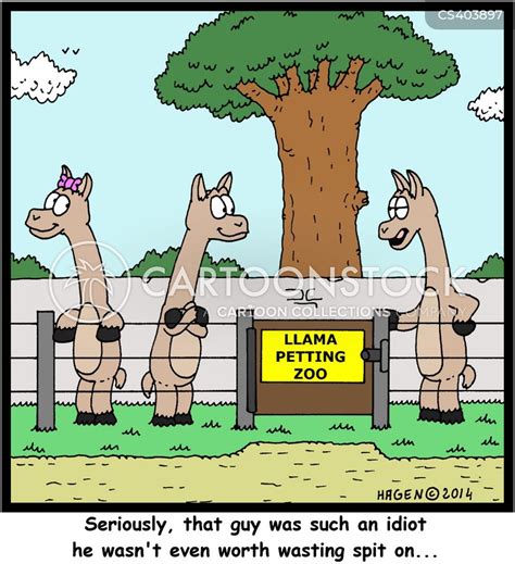 Llama Cartoons And Comics Funny Pictures From Cartoonstock