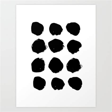 Florence Black And White Minimal Modern Abstract Home