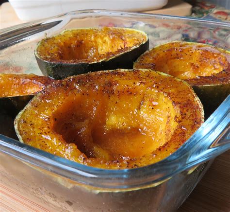 Maple And Butter Baked Squash The English Kitchen