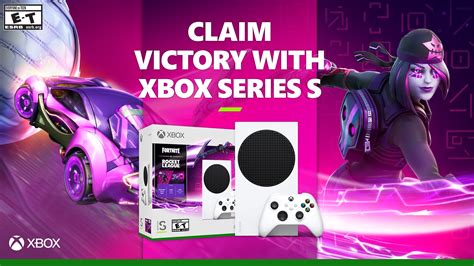 Claim Victory With The New Xbox Series S Fortnite And Rocket League Bundle Xbox Wire