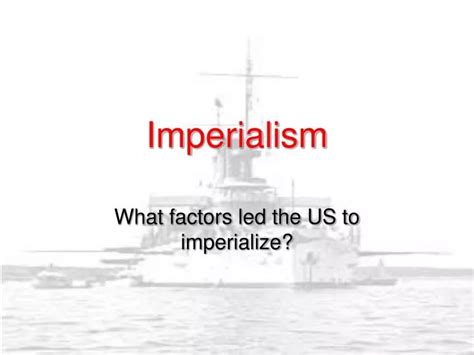 Ppt Imperialism Powerpoint Presentation Free Download Id1676265